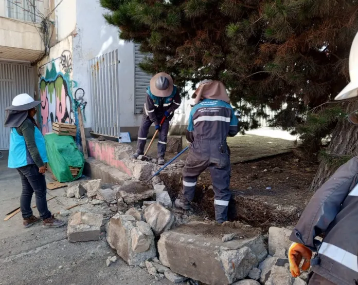 Recuperan área de propiedad municipal