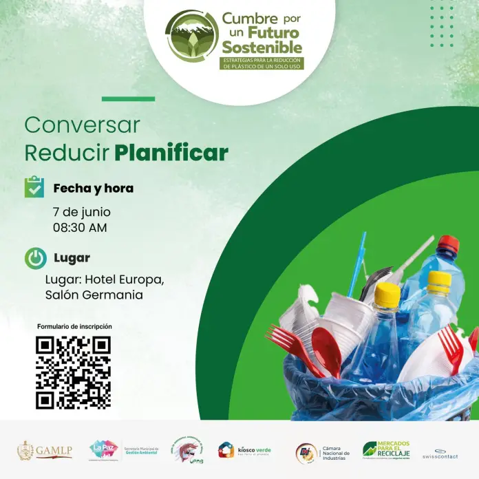 Reciclaje de plástico con resultados y falta eliminar bolsas NYLON