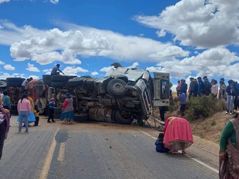 Choque fatal en carretera La Paz – Oruro