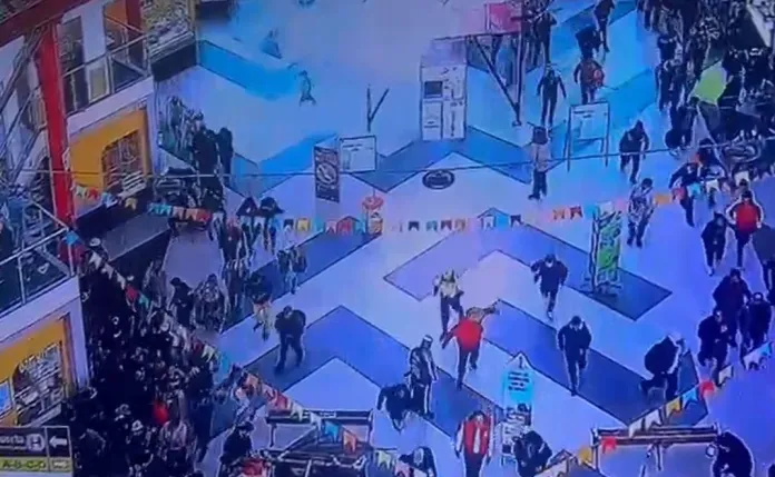 Delincuentes masistas apedrearon la Terminal de Buses
