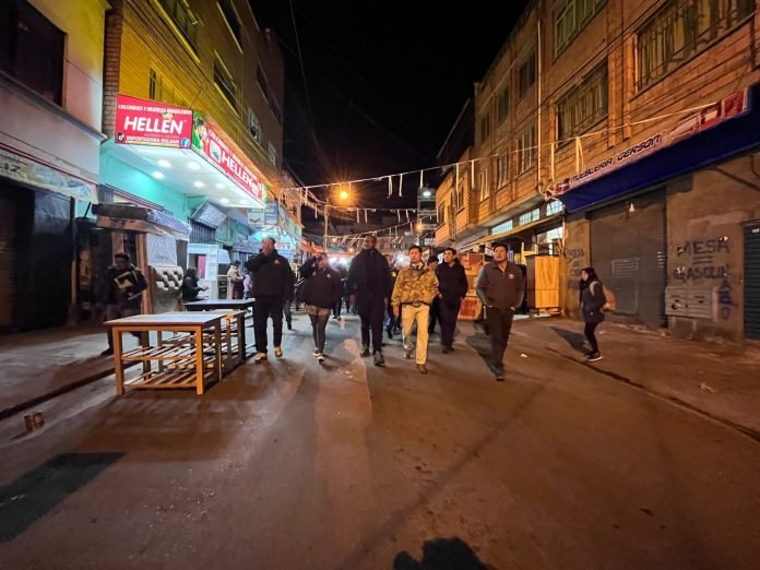 Reparan ruta de la Entrada del Señor Jesús del Gran Poder