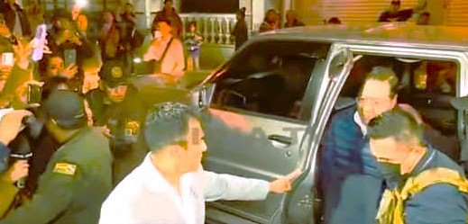 Expresidente Luis Arce ya se encuentra en el penal de San Pedro