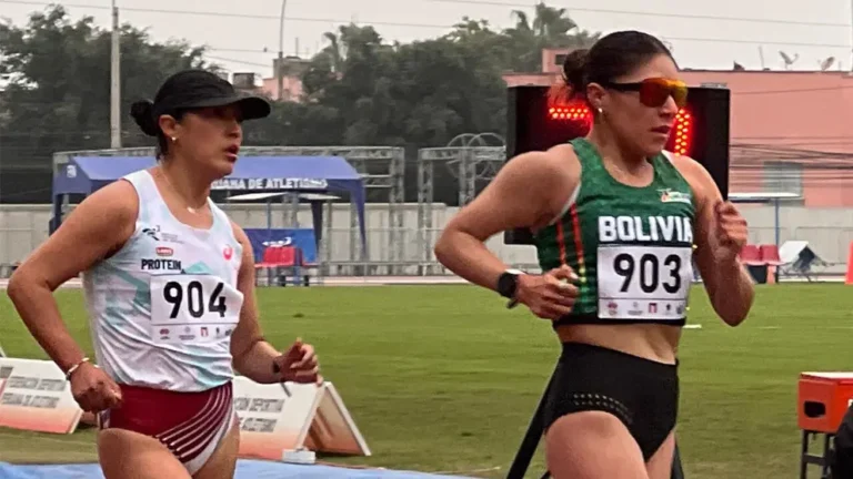 Atletas Castro y Rojas compiten en el Mundial de Marcha