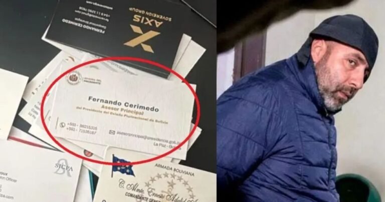 Defensa de Cerimedo afirma que credencial hallado no era oficial del Gobierno