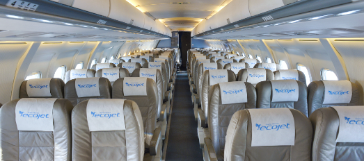 Aerolínea Ecojet retorna a Sucre y Tarija desde el 14 de septiembre