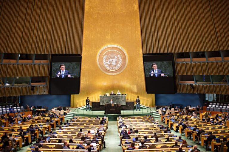 Paz en la ONU criticó el socialismo destructivo mencionando a Chávez y Evo