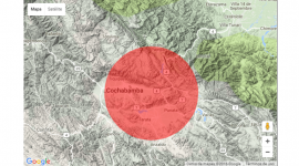 Cada vez son más frecuentes los sismos en Bolivia y ahora fue en Cochabamba